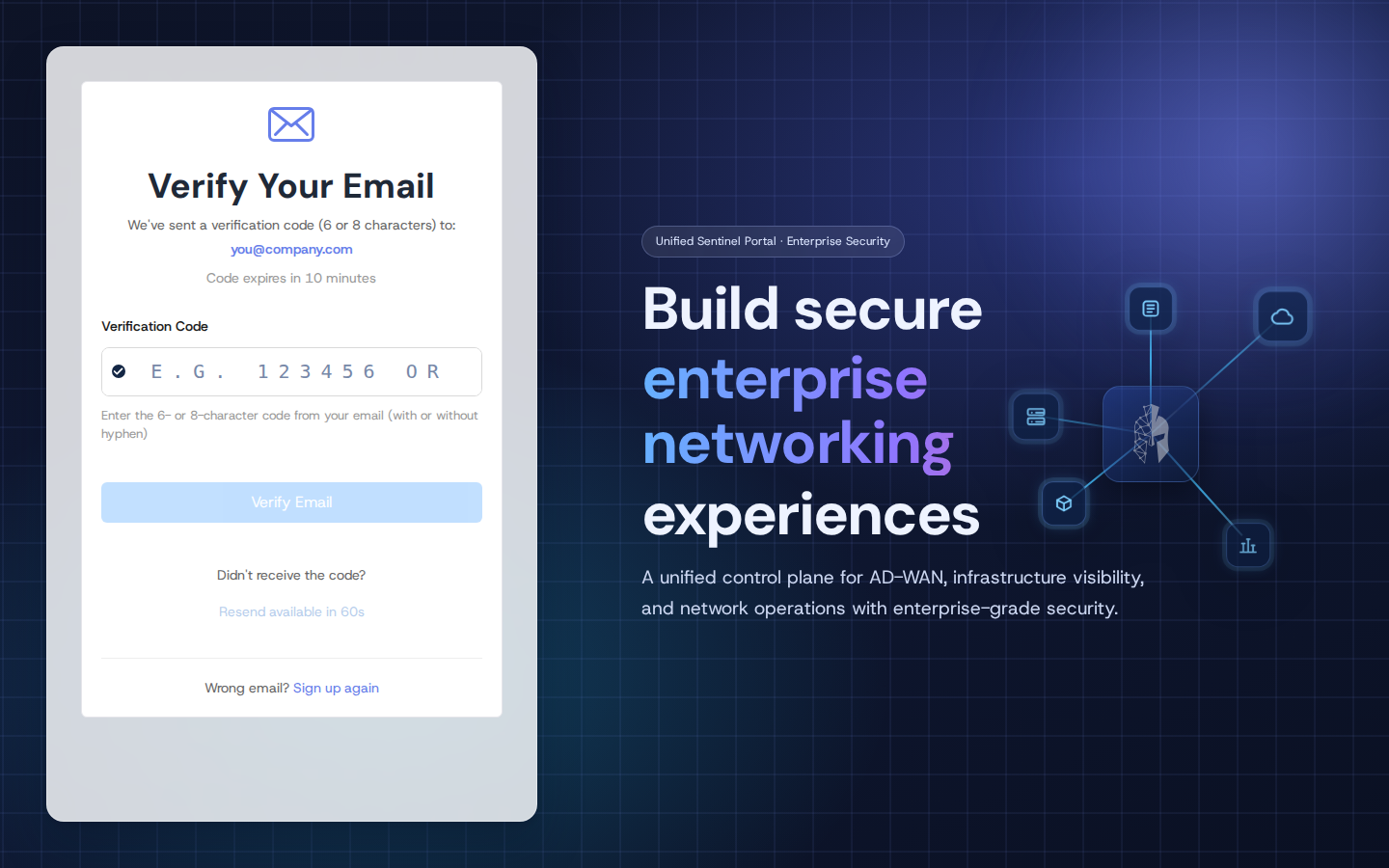 Verify Page
